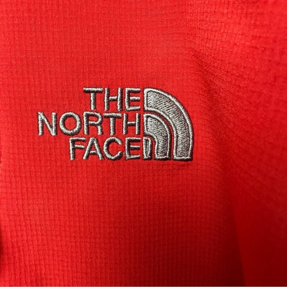 The North Face Soft Shell Jacket Men's XL Red Gray Primaloft Ski Outdoor Coat - Picture 3 of 13